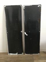 【送料無料】昭和レトロ 琺瑯看板 富士スワン学生服 30×90cm 2枚 当時物 Amazon.co.jp: 昭和レトロ 琺瑯看板 富士スワン学生服 30cm×90cm